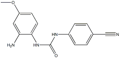 N-(2-amino-4-methoxyphenyl)-N'-(4-cyanophenyl)urea