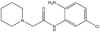 N-(2-amino-5-chlorophenyl)-2-piperidin-1-ylacetamide Structure