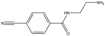 N-(2-aminoethyl)-4-cyanobenzamide Struktur