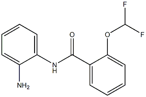 N-(2-aminophenyl)-2-(difluoromethoxy)benzamide Structure