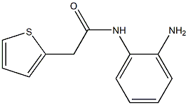 N-(2-aminophenyl)-2-thien-2-ylacetamide Struktur