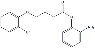 N-(2-aminophenyl)-4-(2-bromophenoxy)butanamide Struktur