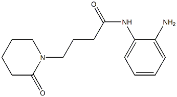 N-(2-aminophenyl)-4-(2-oxopiperidin-1-yl)butanamide Struktur