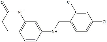 N-(3-{[(2,4-dichlorophenyl)methyl]amino}phenyl)propanamide