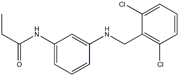 N-(3-{[(2,6-dichlorophenyl)methyl]amino}phenyl)propanamide