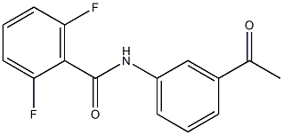 N-(3-acetylphenyl)-2,6-difluorobenzamide