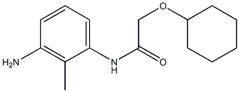 N-(3-amino-2-methylphenyl)-2-(cyclohexyloxy)acetamide