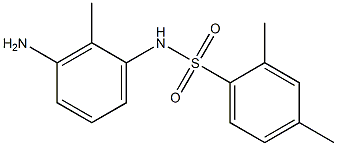 N-(3-amino-2-methylphenyl)-2,4-dimethylbenzene-1-sulfonamide