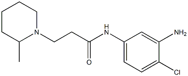 N-(3-amino-4-chlorophenyl)-3-(2-methylpiperidin-1-yl)propanamide