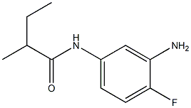 N-(3-amino-4-fluorophenyl)-2-methylbutanamide