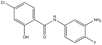 N-(3-amino-4-fluorophenyl)-4-chloro-2-hydroxybenzamide