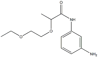 N-(3-aminophenyl)-2-(2-ethoxyethoxy)propanamide