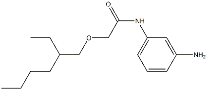 N-(3-aminophenyl)-2-[(2-ethylhexyl)oxy]acetamide