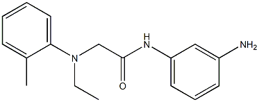 N-(3-aminophenyl)-2-[ethyl(2-methylphenyl)amino]acetamide
