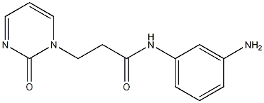 N-(3-aminophenyl)-3-(2-oxopyrimidin-1(2H)-yl)propanamide