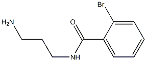 N-(3-aminopropyl)-2-bromobenzamide Structure