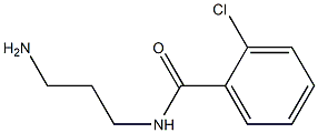 N-(3-aminopropyl)-2-chlorobenzamide Structure
