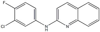  N-(3-chloro-4-fluorophenyl)quinolin-2-amine