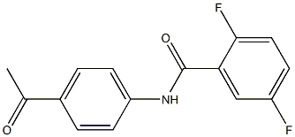 N-(4-acetylphenyl)-2,5-difluorobenzamide