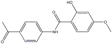 N-(4-acetylphenyl)-2-hydroxy-4-methoxybenzamide