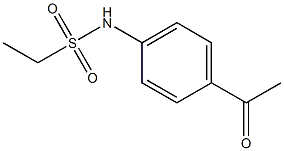 N-(4-acetylphenyl)ethanesulfonamide