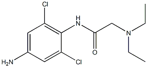 N-(4-amino-2,6-dichlorophenyl)-2-(diethylamino)acetamide Structure