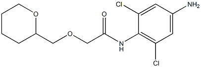 N-(4-amino-2,6-dichlorophenyl)-2-(oxan-2-ylmethoxy)acetamide