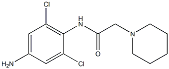 N-(4-amino-2,6-dichlorophenyl)-2-(piperidin-1-yl)acetamide