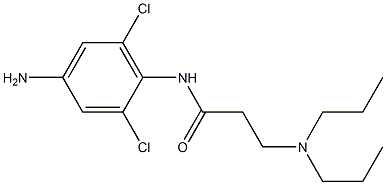 N-(4-amino-2,6-dichlorophenyl)-3-(dipropylamino)propanamide