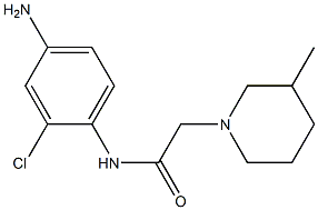 N-(4-amino-2-chlorophenyl)-2-(3-methylpiperidin-1-yl)acetamide