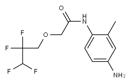 N-(4-amino-2-methylphenyl)-2-(2,2,3,3-tetrafluoropropoxy)acetamide
