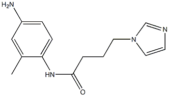 N-(4-amino-2-methylphenyl)-4-(1H-imidazol-1-yl)butanamide Structure