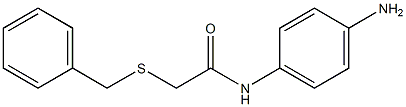 N-(4-aminophenyl)-2-(benzylsulfanyl)acetamide