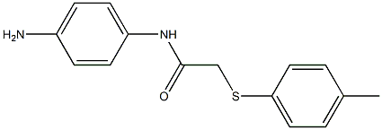 N-(4-aminophenyl)-2-[(4-methylphenyl)sulfanyl]acetamide