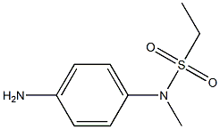 N-(4-aminophenyl)-N-methylethane-1-sulfonamide Structure