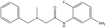 N-(5-amino-2-fluorophenyl)-2-[benzyl(methyl)amino]acetamide