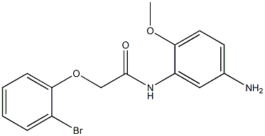 N-(5-amino-2-methoxyphenyl)-2-(2-bromophenoxy)acetamide