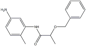 N-(5-amino-2-methylphenyl)-2-(benzyloxy)propanamide