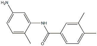 N-(5-amino-2-methylphenyl)-3,4-dimethylbenzamide Structure