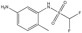 N-(5-amino-2-methylphenyl)difluoromethanesulfonamide Structure