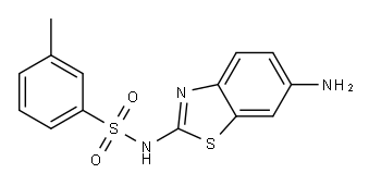 N-(6-amino-1,3-benzothiazol-2-yl)-3-methylbenzene-1-sulfonamide