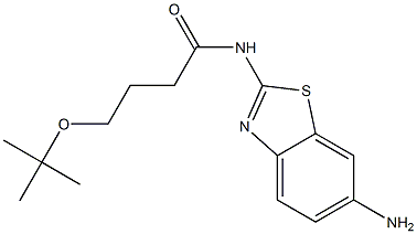 N-(6-amino-1,3-benzothiazol-2-yl)-4-(tert-butoxy)butanamide