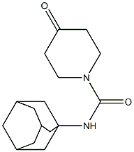 N-(adamantan-1-yl)-4-oxopiperidine-1-carboxamide Structure