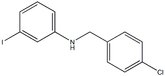 N-[(4-chlorophenyl)methyl]-3-iodoaniline