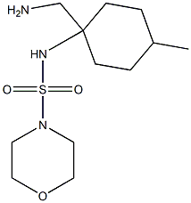 N-[1-(aminomethyl)-4-methylcyclohexyl]morpholine-4-sulfonamide