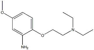 N-[2-(2-amino-4-methoxyphenoxy)ethyl]-N,N-diethylamine