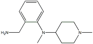 N-[2-(aminomethyl)phenyl]-N,1-dimethylpiperidin-4-amine