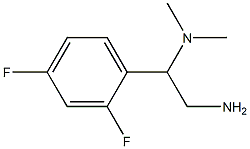 N-[2-amino-1-(2,4-difluorophenyl)ethyl]-N,N-dimethylamine