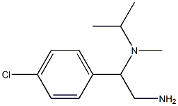 N-[2-amino-1-(4-chlorophenyl)ethyl]-N-isopropyl-N-methylamine