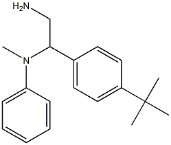 N-[2-amino-1-(4-tert-butylphenyl)ethyl]-N-methylaniline|